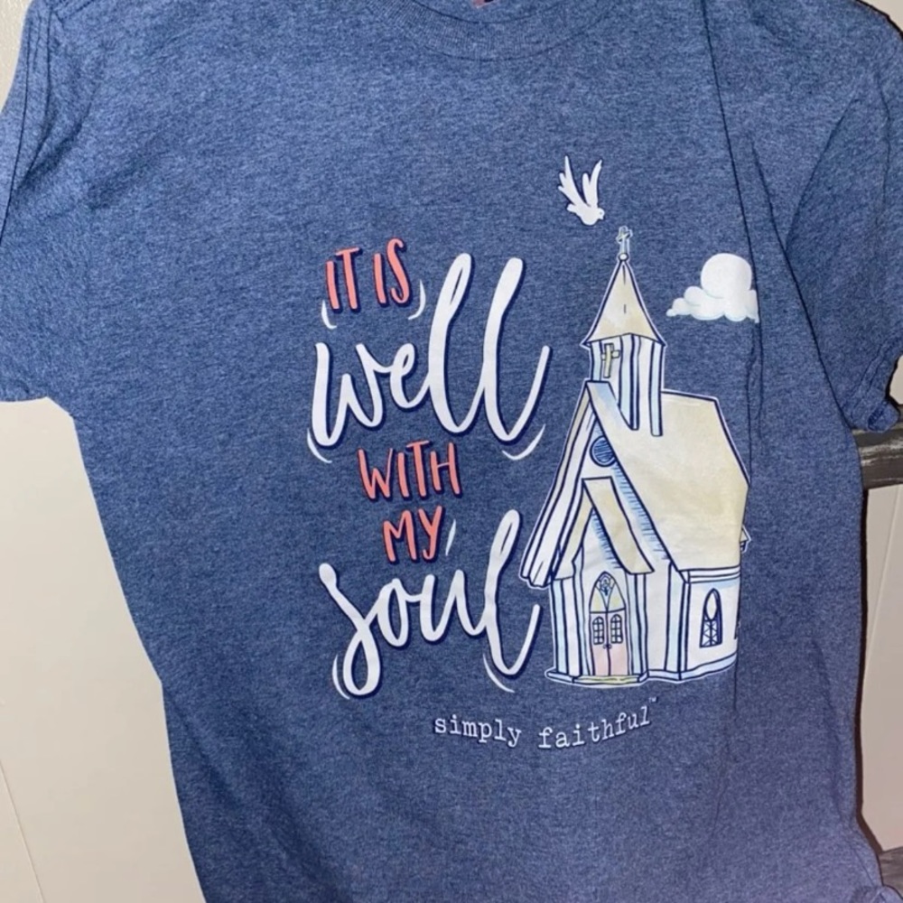 Simply faithful tee